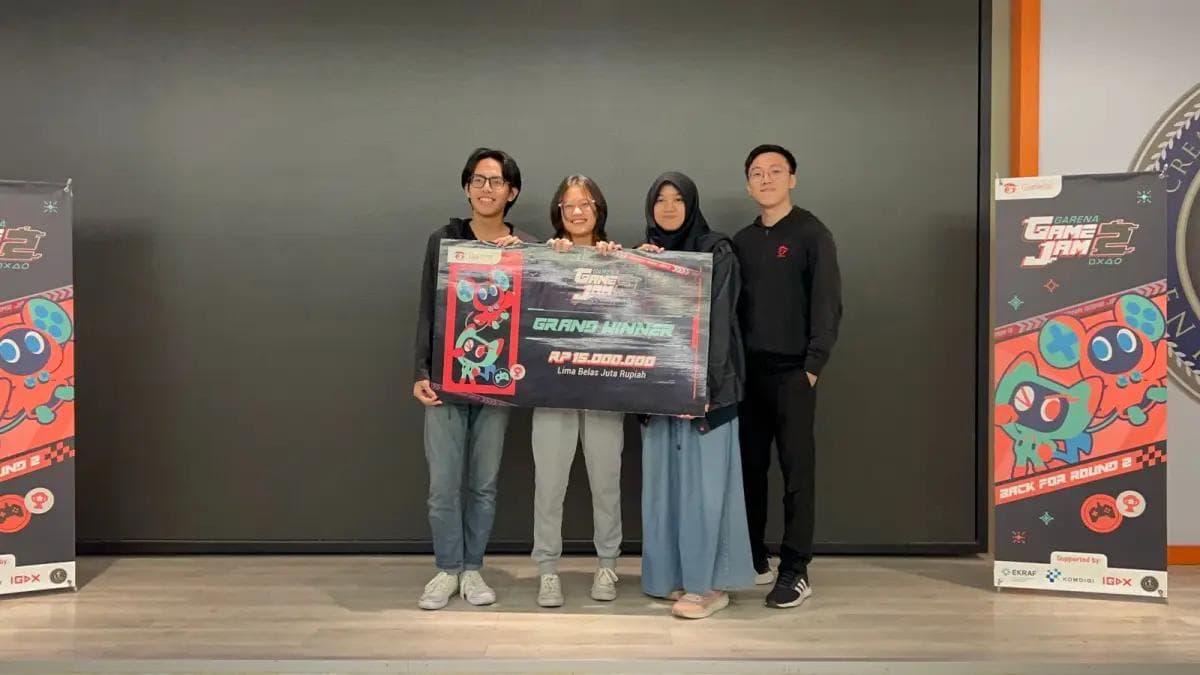 Juara 1 Garena Game Jam 2 oleh Tim Flying Dutchman