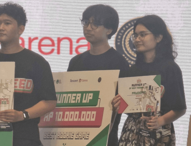 Juara 2 Gameseed 2024 Kategori Mahasiswa oleh Tim Apahayo
